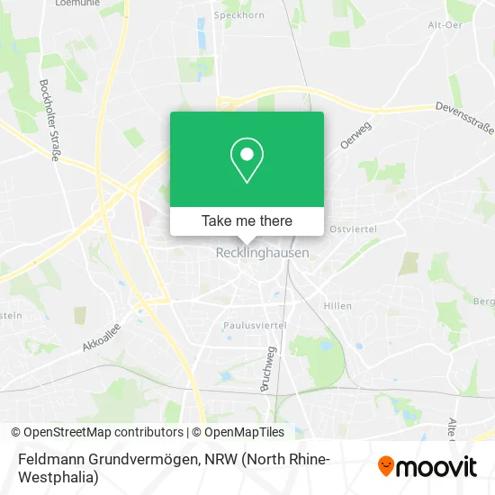 Feldmann Grundvermögen map