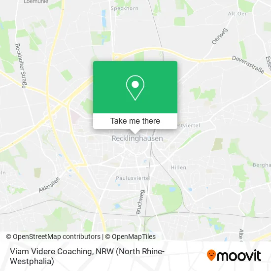 Viam Videre Coaching map