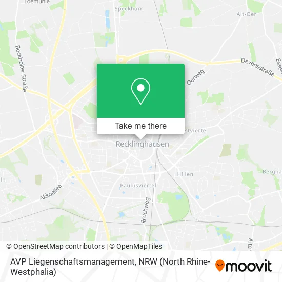 AVP Liegenschaftsmanagement map