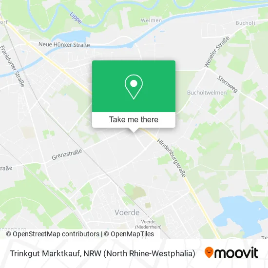 Карта Trinkgut Marktkauf