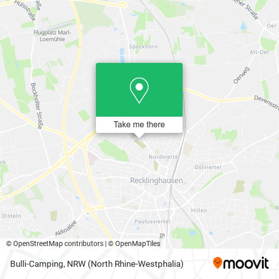 Bulli-Camping map