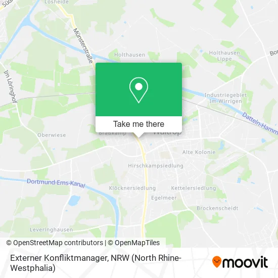 Карта Externer Konfliktmanager