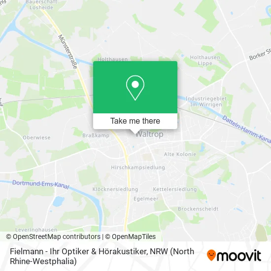 Карта Fielmann - Ihr Optiker & Hörakustiker