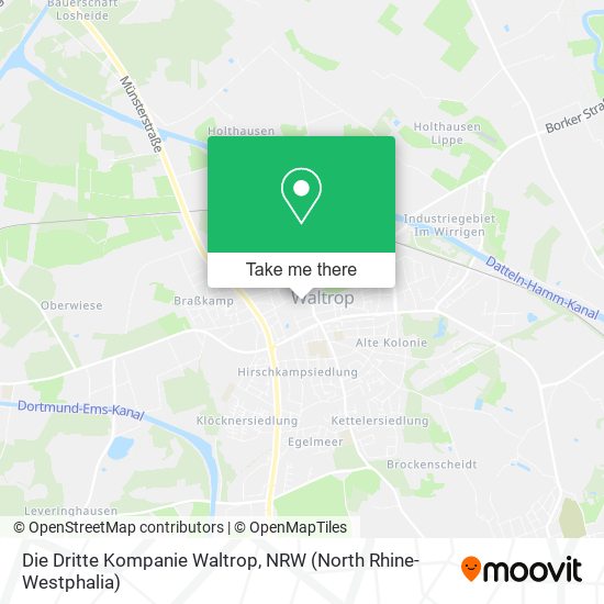 Die Dritte Kompanie Waltrop map