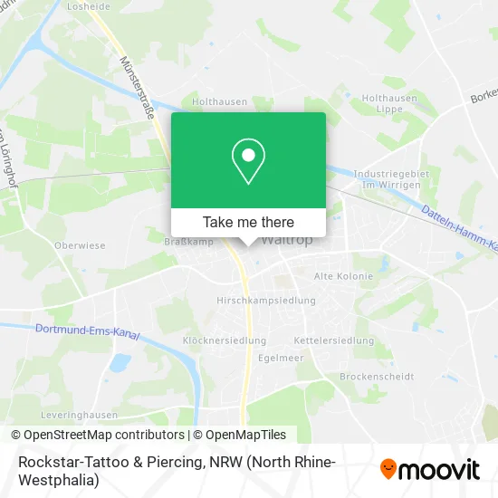Rockstar-Tattoo & Piercing map