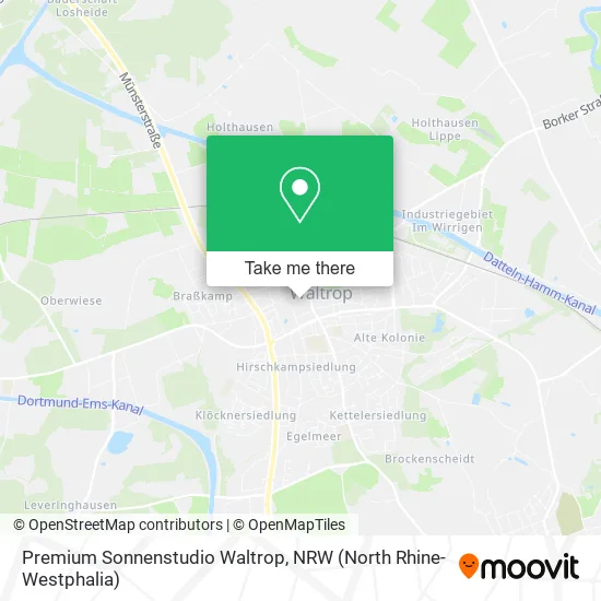 Карта Premium Sonnenstudio Waltrop