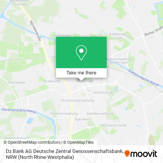 Карта Dz Bank AG Deutsche Zentral Genossenschaftsbank