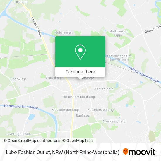 Карта Lubo Fashion Outlet