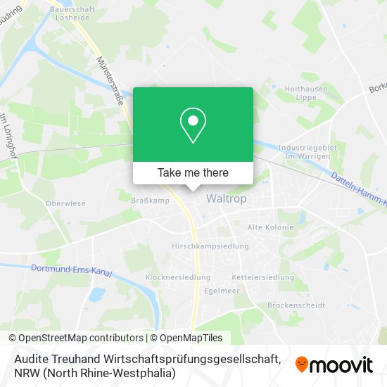 Audite Treuhand Wirtschaftsprüfungsgesellschaft map