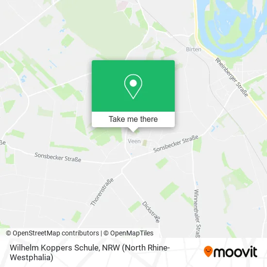 Wilhelm Koppers Schule map