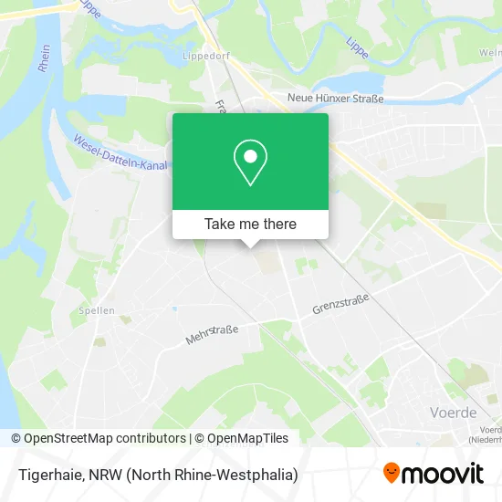 Tigerhaie map