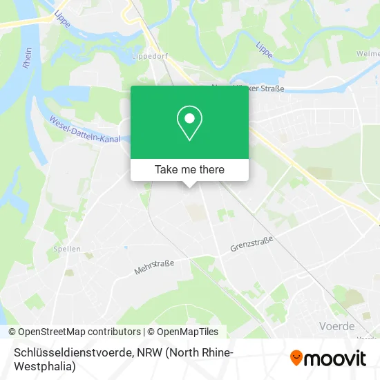 Карта Schlüsseldienstvoerde