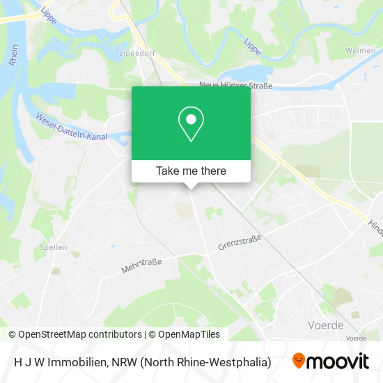Карта H J W Immobilien