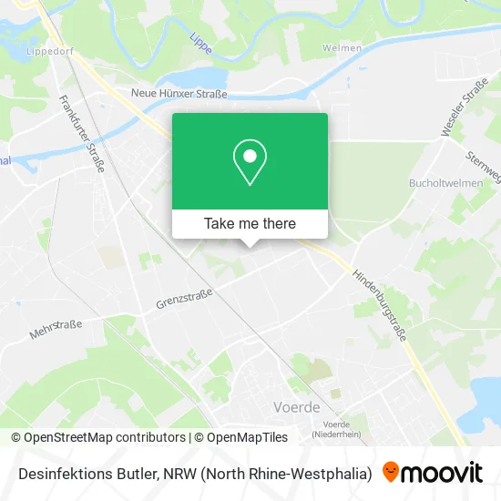 Карта Desinfektions Butler