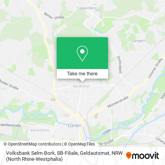 Volksbank Selm-Bork, SB-Filiale, Geldautomat map