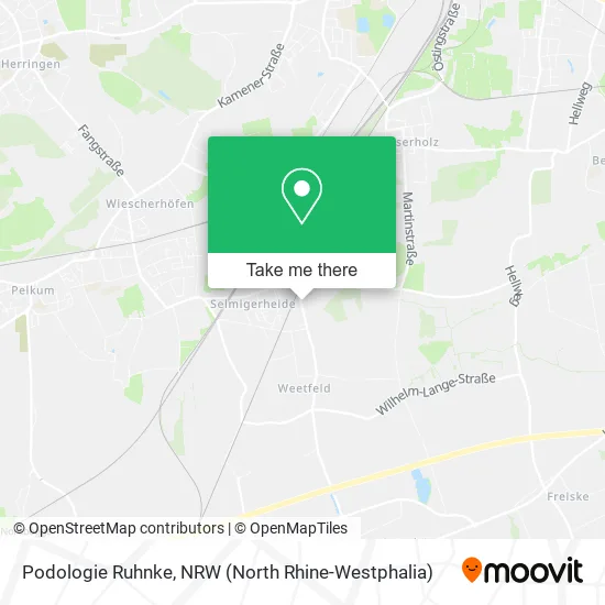 Карта Podologie Ruhnke