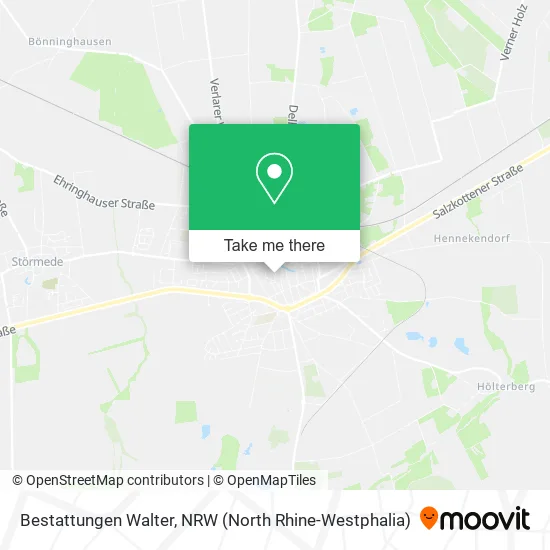 Карта Bestattungen Walter