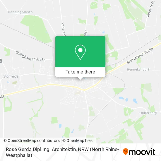 Карта Rose Gerda Dipl.Ing. Architektin