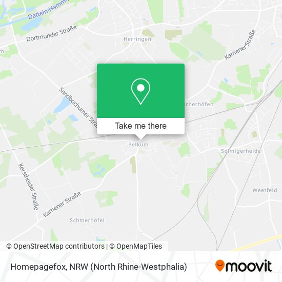 Homepagefox map