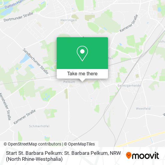 Start St. Barbara Pelkum: St. Barbara Pelkum map