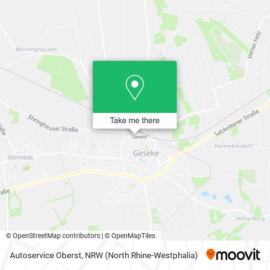 Карта Autoservice Oberst