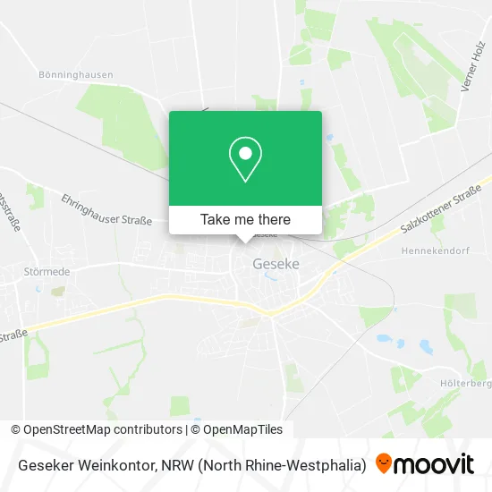Карта Geseker Weinkontor