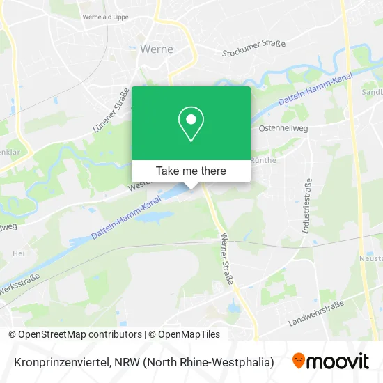 Карта Kronprinzenviertel