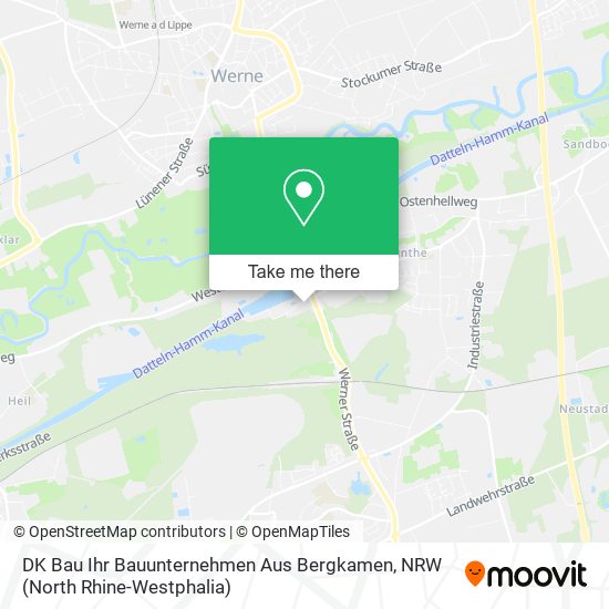 DK Bau Ihr Bauunternehmen Aus Bergkamen map