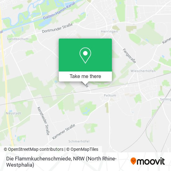 Die Flammkuchenschmiede map