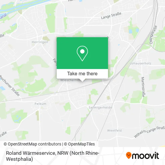 Roland Wärmeservice map