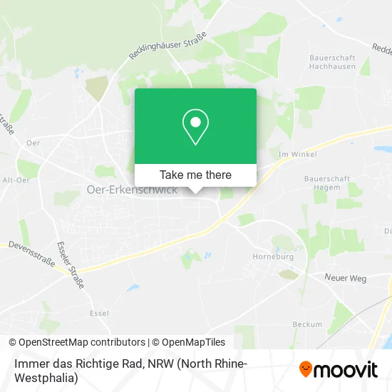 Карта Immer das Richtige Rad