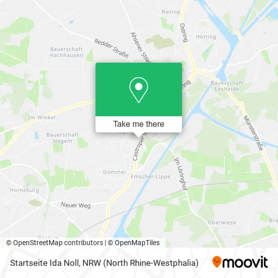 Карта Startseite Ida Noll