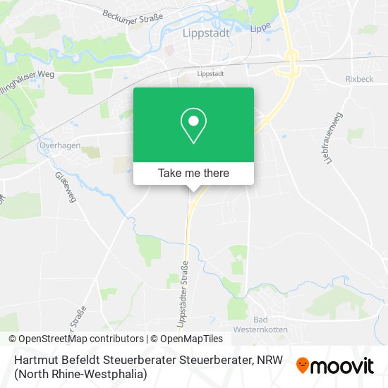 Hartmut Befeldt Steuerberater Steuerberater map