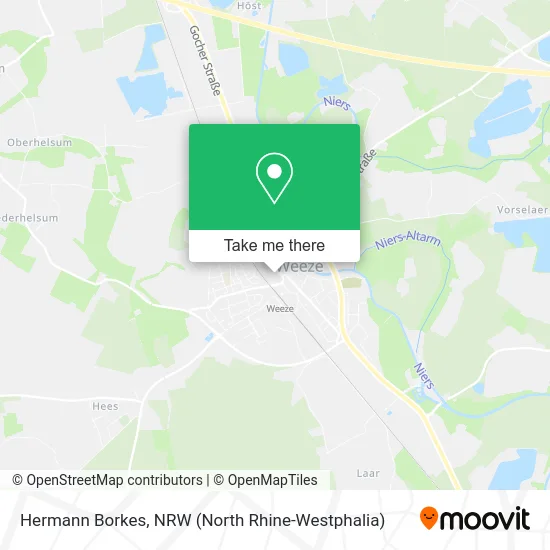 Карта Hermann Borkes