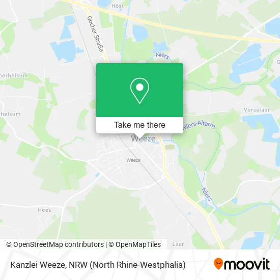Карта Kanzlei Weeze