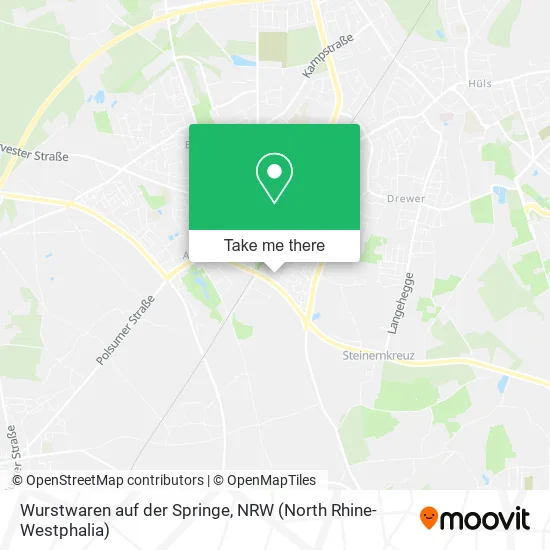 Карта Wurstwaren auf der Springe