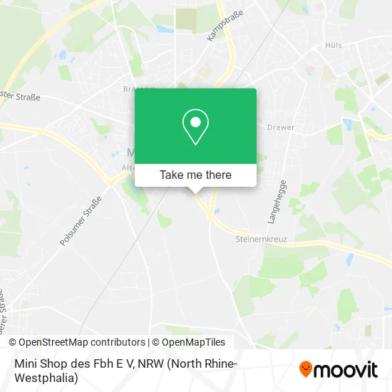 Карта Mini Shop des Fbh E V