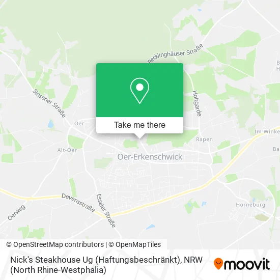Карта Nick's Steakhouse Ug (Haftungsbeschränkt)