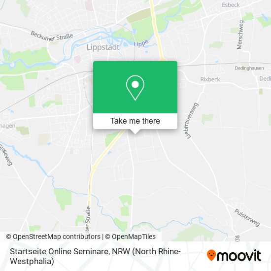 Startseite Online Seminare map