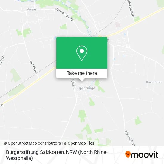Карта Bürgerstiftung Salzkotten