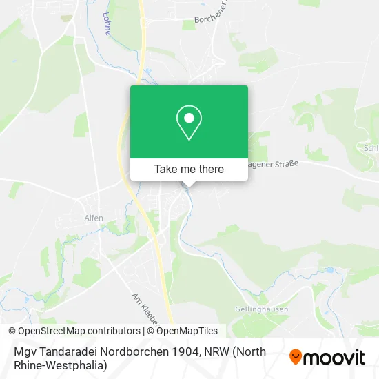 Карта Mgv Tandaradei Nordborchen 1904