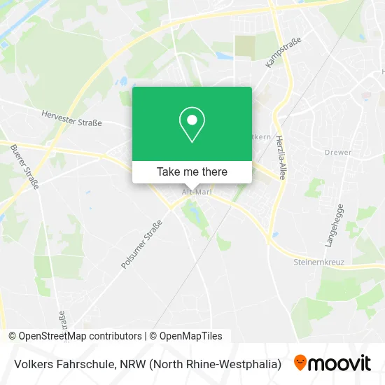 Volkers Fahrschule map