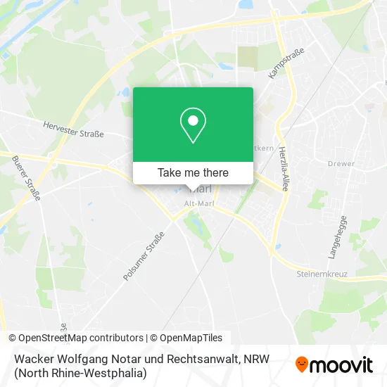 Карта Wacker Wolfgang Notar und Rechtsanwalt