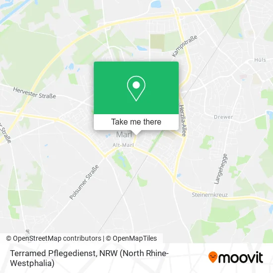 Карта Terramed Pflegedienst