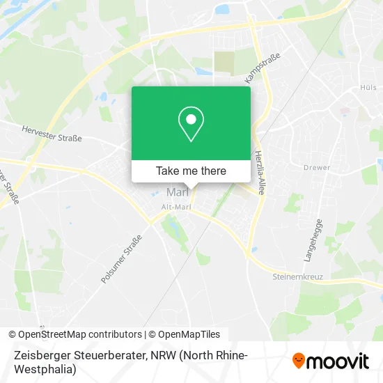 Карта Zeisberger Steuerberater