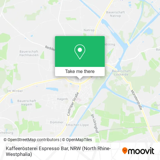 Карта Kaffeerösterei Espresso Bar