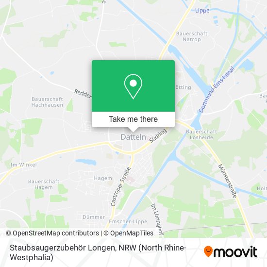 Staubsaugerzubehör Longen map