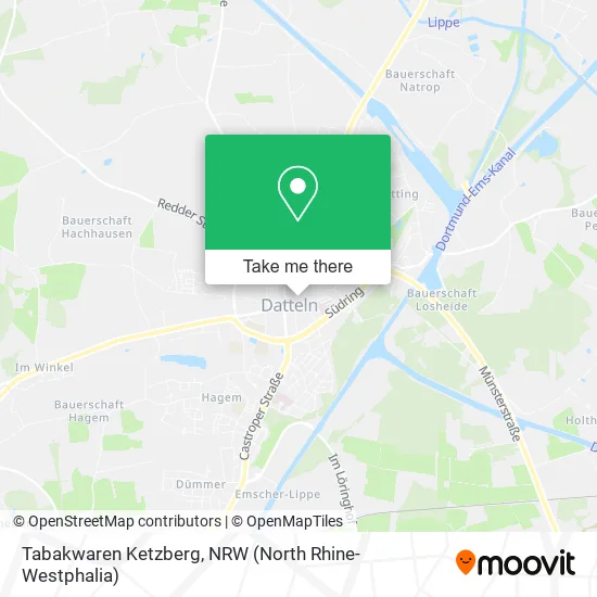 Карта Tabakwaren Ketzberg