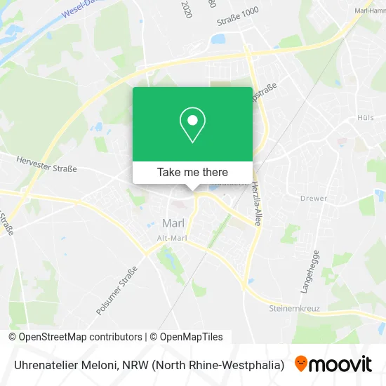 Uhrenatelier Meloni map