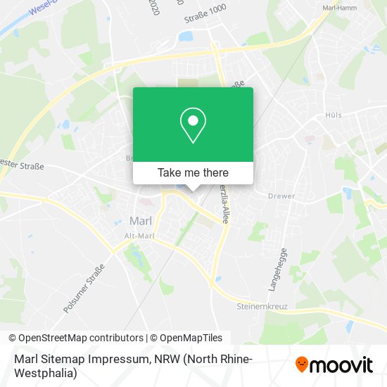 Marl Sitemap Impressum map